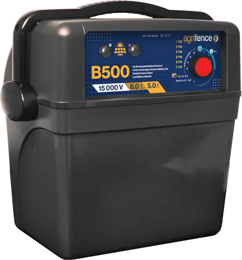 Agrifence Secur 500 - 12v Energiser 6J